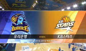 [2018~2019 정규] vs KB스타즈 (2018.12.29) 